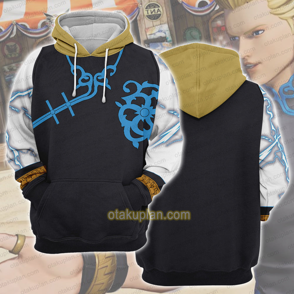 KOF The King of Fighters Benimaru Nikaido Cosplay Hoodie