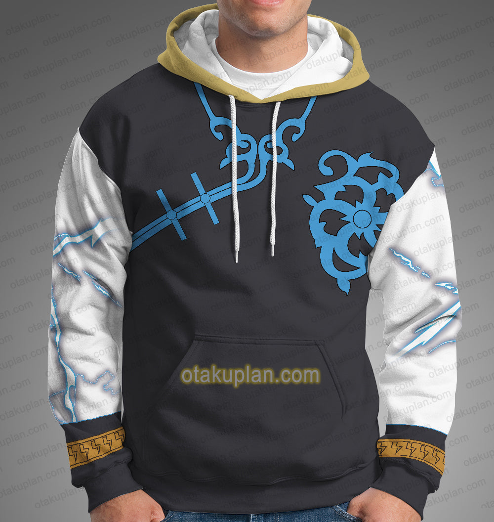KOF The King of Fighters Benimaru Nikaido Cosplay Hoodie