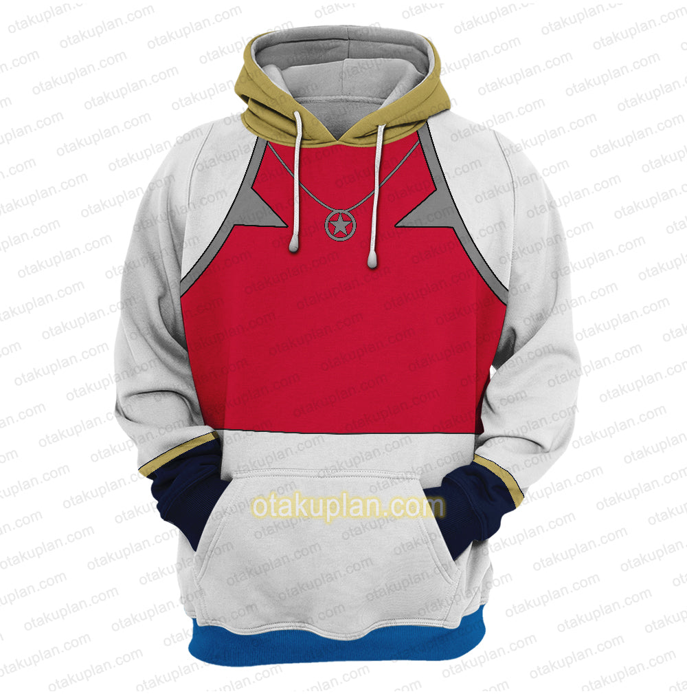 KOF The King of Fighters Blue Mary Cosplay Hoodie