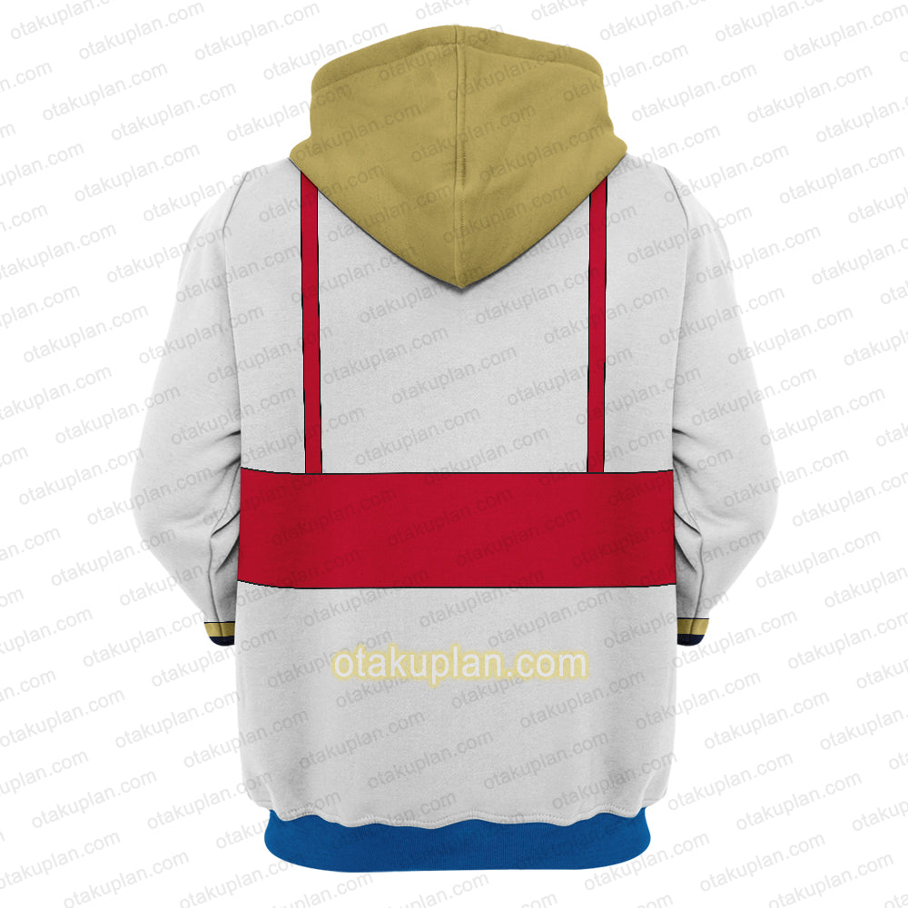 KOF The King of Fighters Blue Mary Cosplay Hoodie