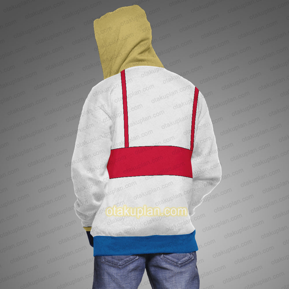 KOF The King of Fighters Blue Mary Cosplay Hoodie