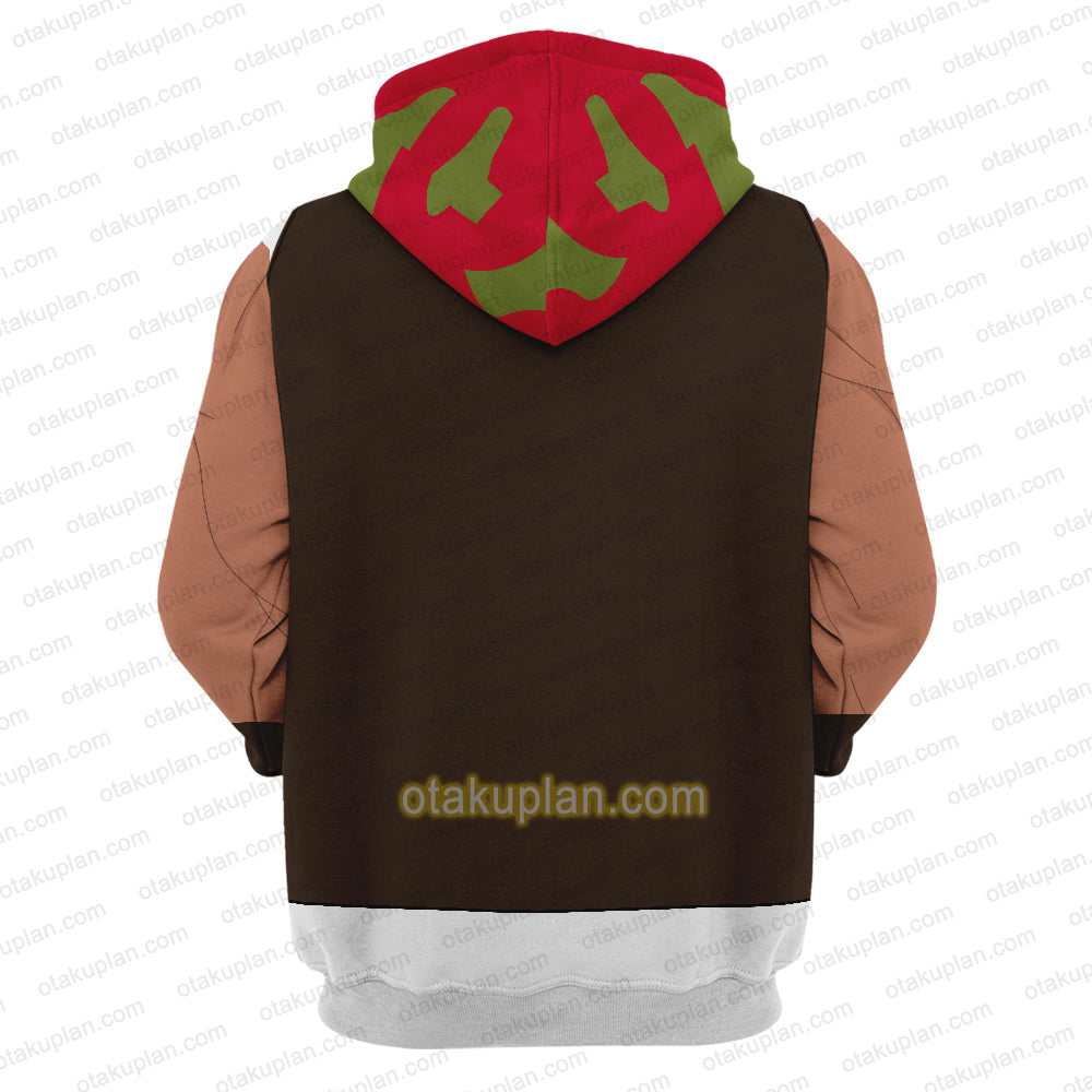 KOF The King of Fighters Ralf Jones Cosplay Hoodie