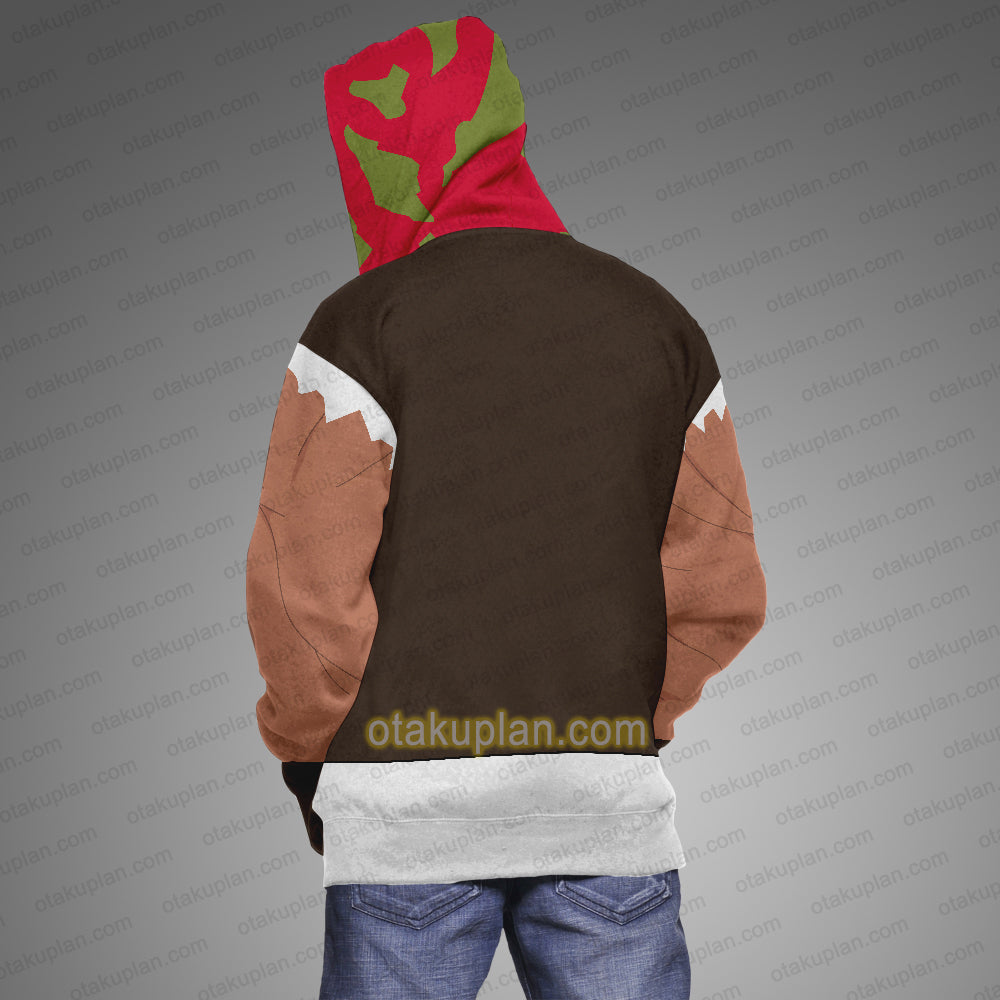 KOF The King of Fighters Ralf Jones Cosplay Hoodie