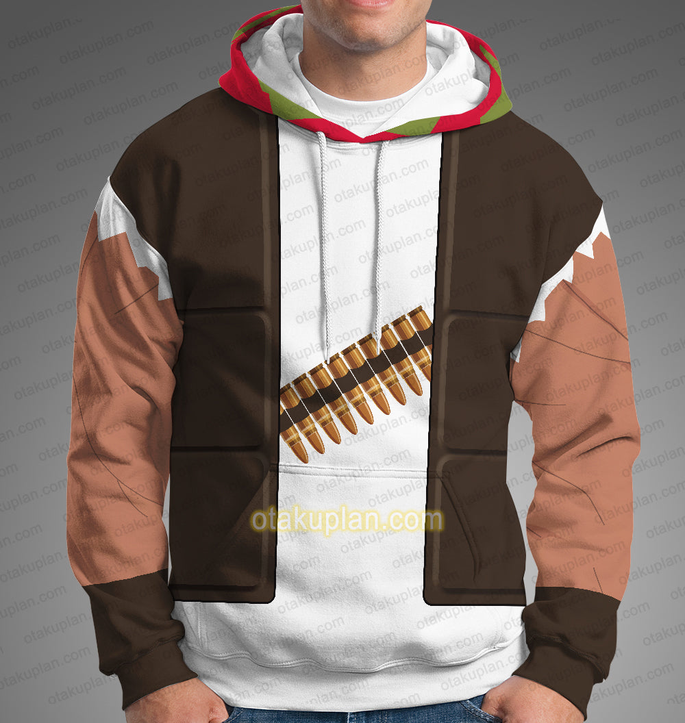 KOF The King of Fighters Ralf Jones Cosplay Hoodie