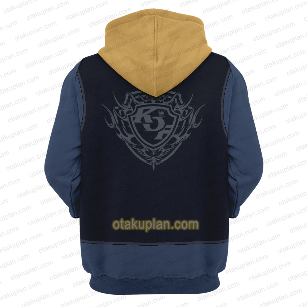 KOF The King of Fighters Ryuji Yamazaki Cosplay Hoodie