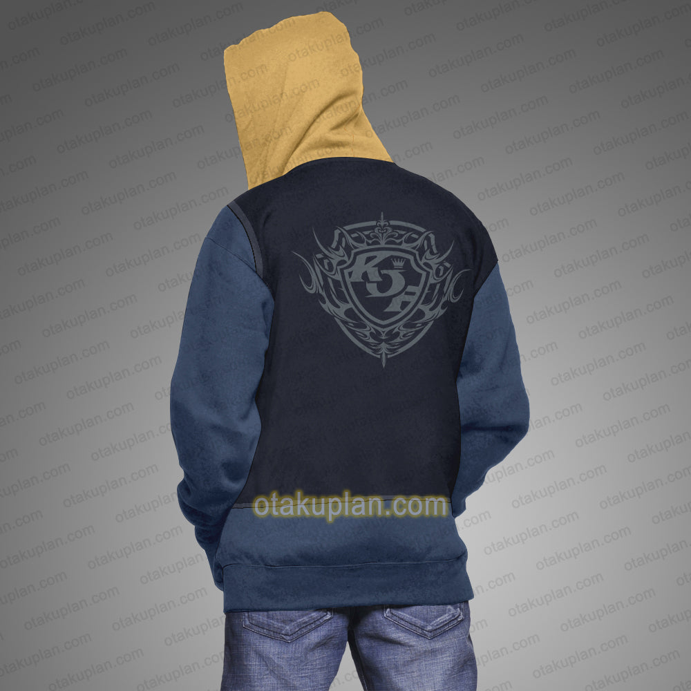 KOF The King of Fighters Ryuji Yamazaki Cosplay Hoodie