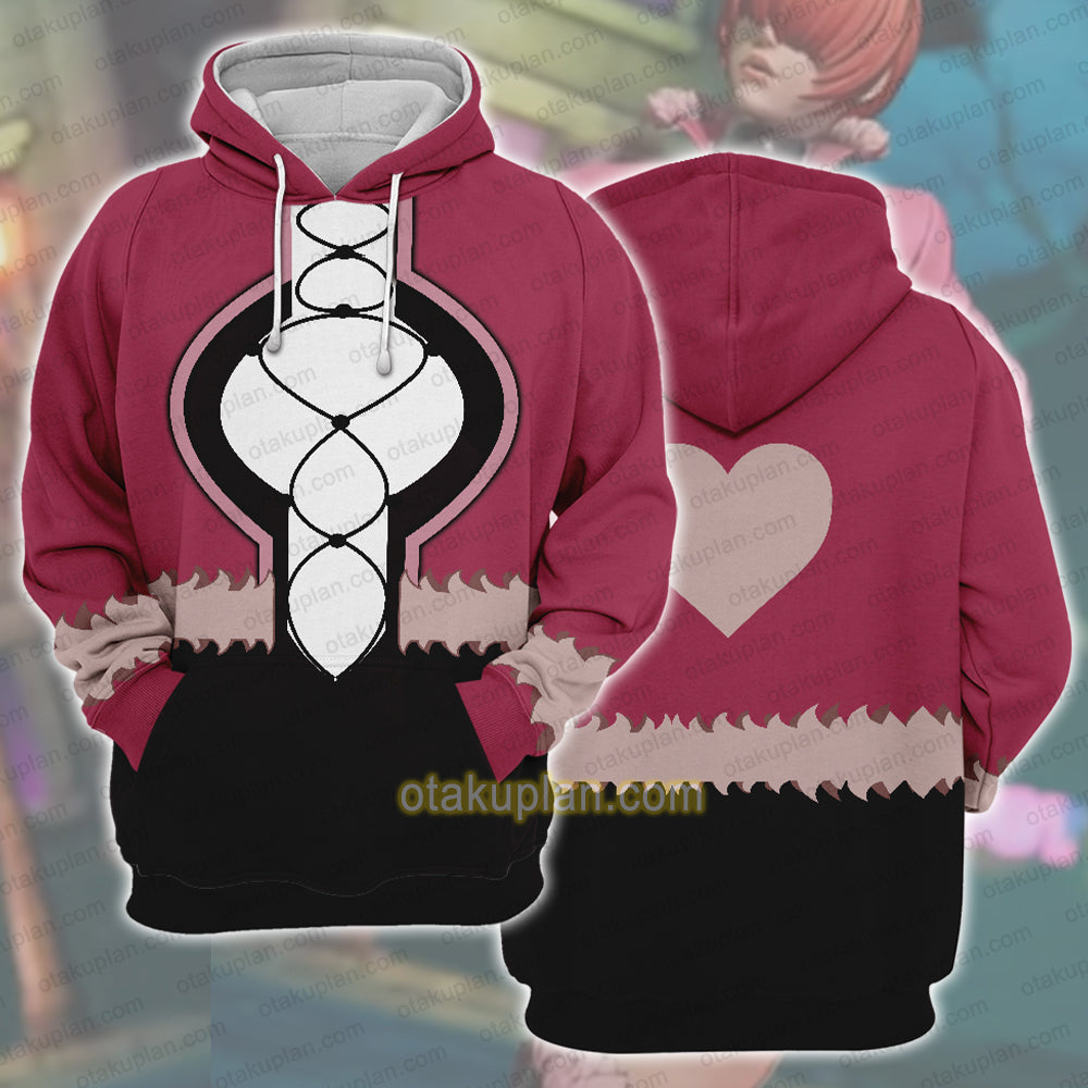 KOF The King of Fighters Shermie Cosplay Hoodie