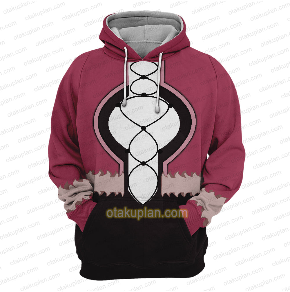 KOF The King of Fighters Shermie Cosplay Hoodie