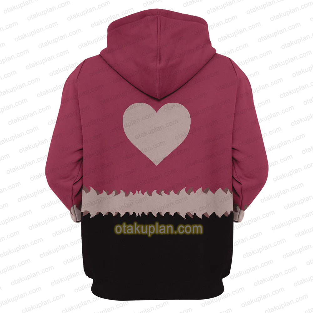 KOF The King of Fighters Shermie Cosplay Hoodie