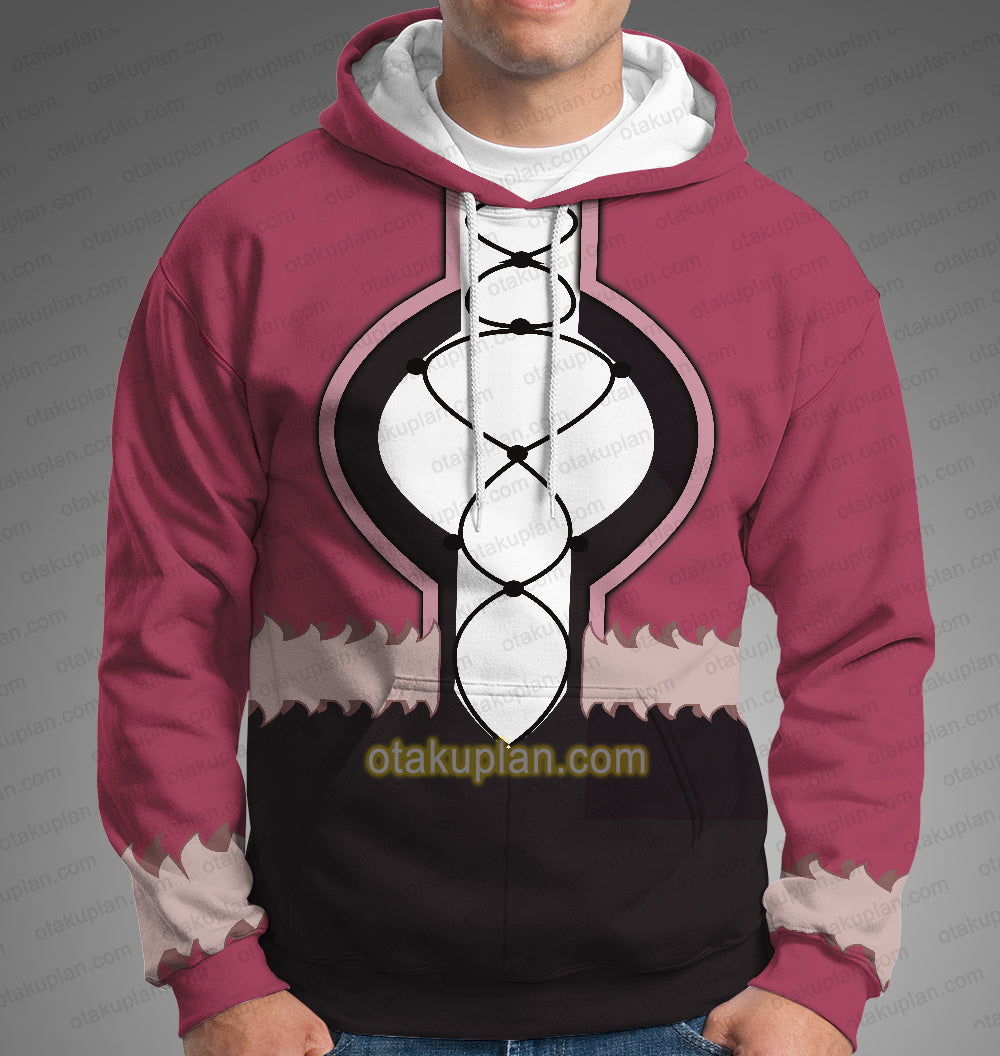 KOF The King of Fighters Shermie Cosplay Hoodie