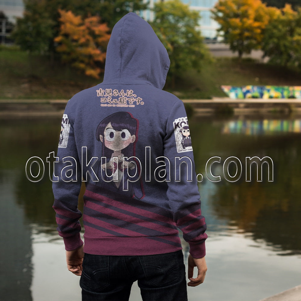 Komi Cant Communicate Komi San Poster Cosplay Hoodie