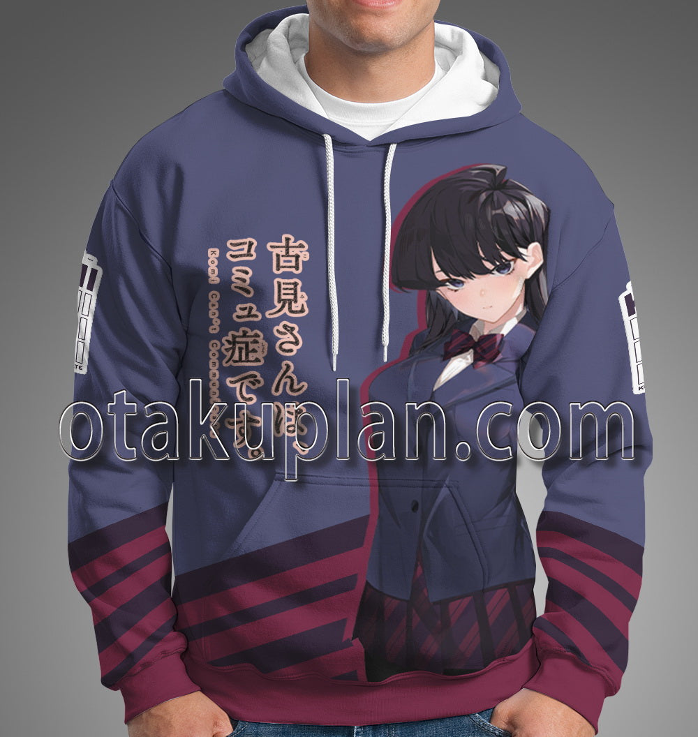 Komi Cant Communicate Komi San Poster Cosplay Hoodie