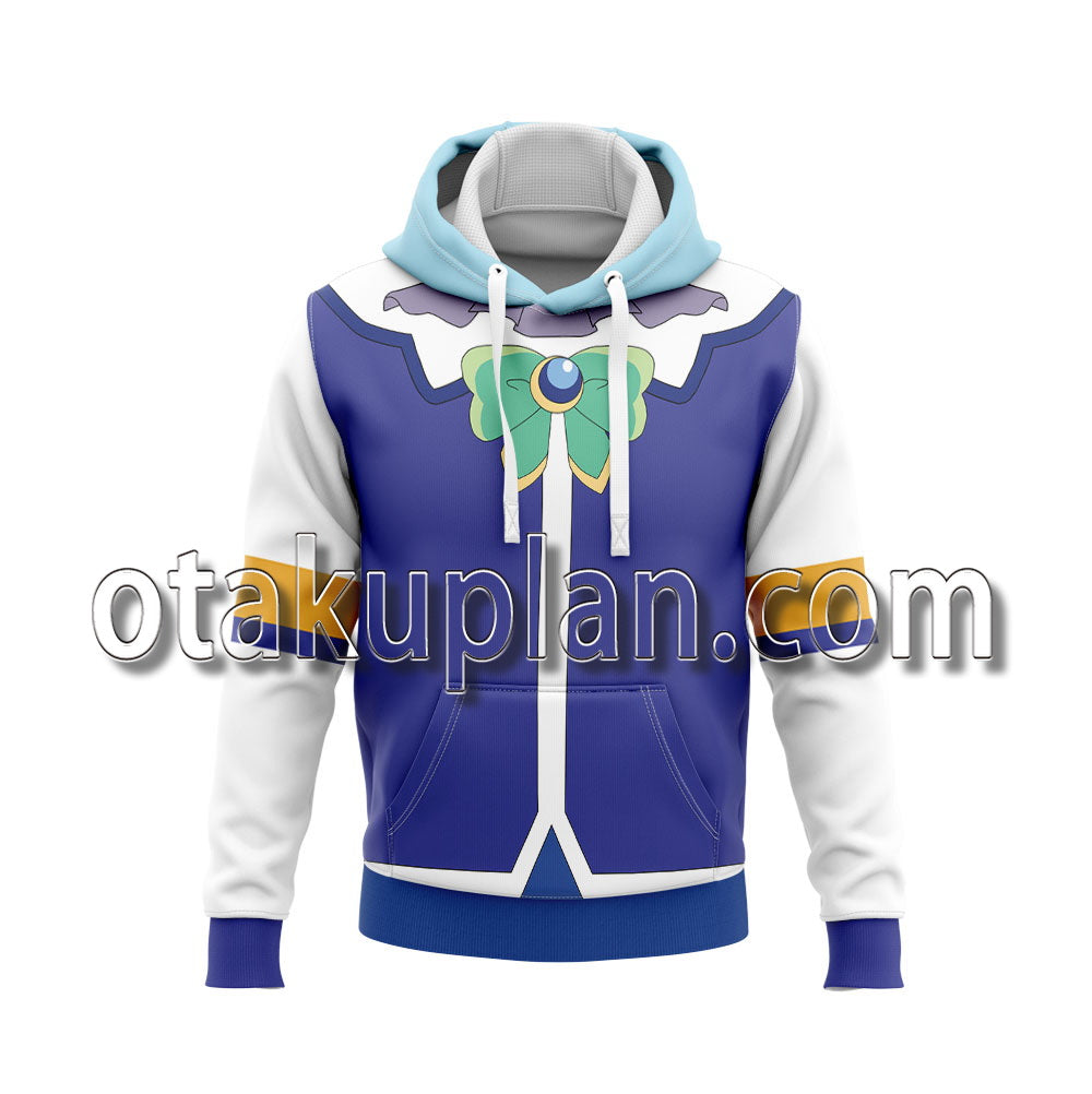 Konosuba Aqua Cosplay Hoodie