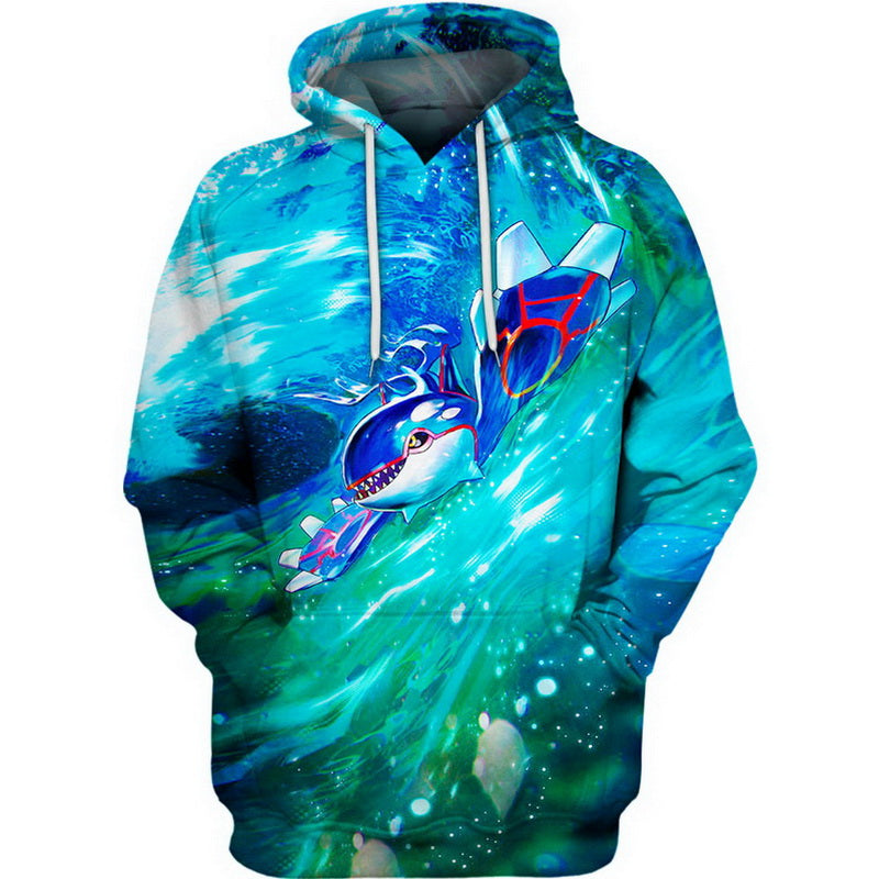 Kyogre Hoodie / T-Shirt