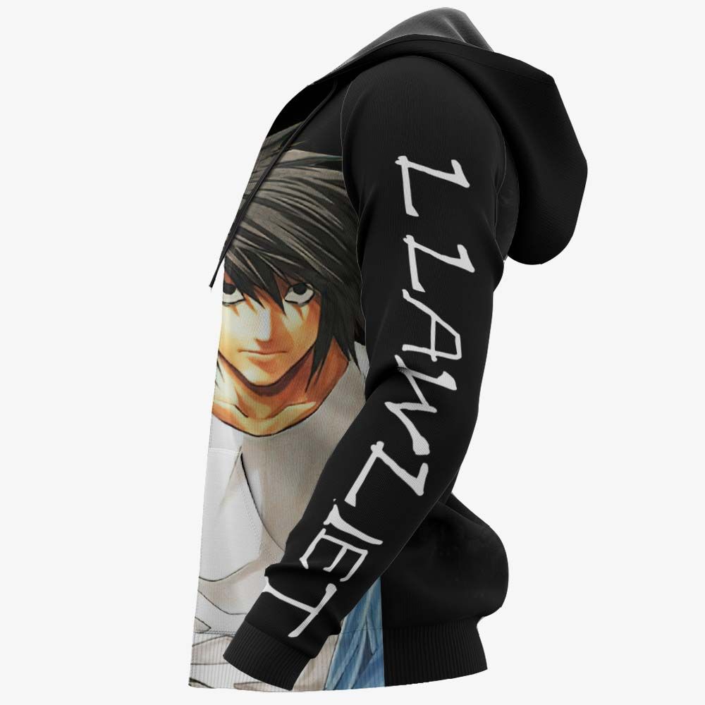 L Lawliet Death Note Hoodie Shirt