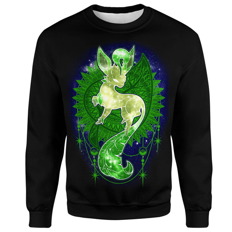 Leafeon Starry Hoodie / T-Shirt
