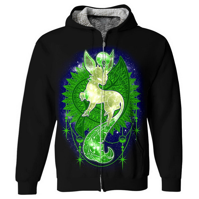 Leafeon Starry Hoodie / T-Shirt