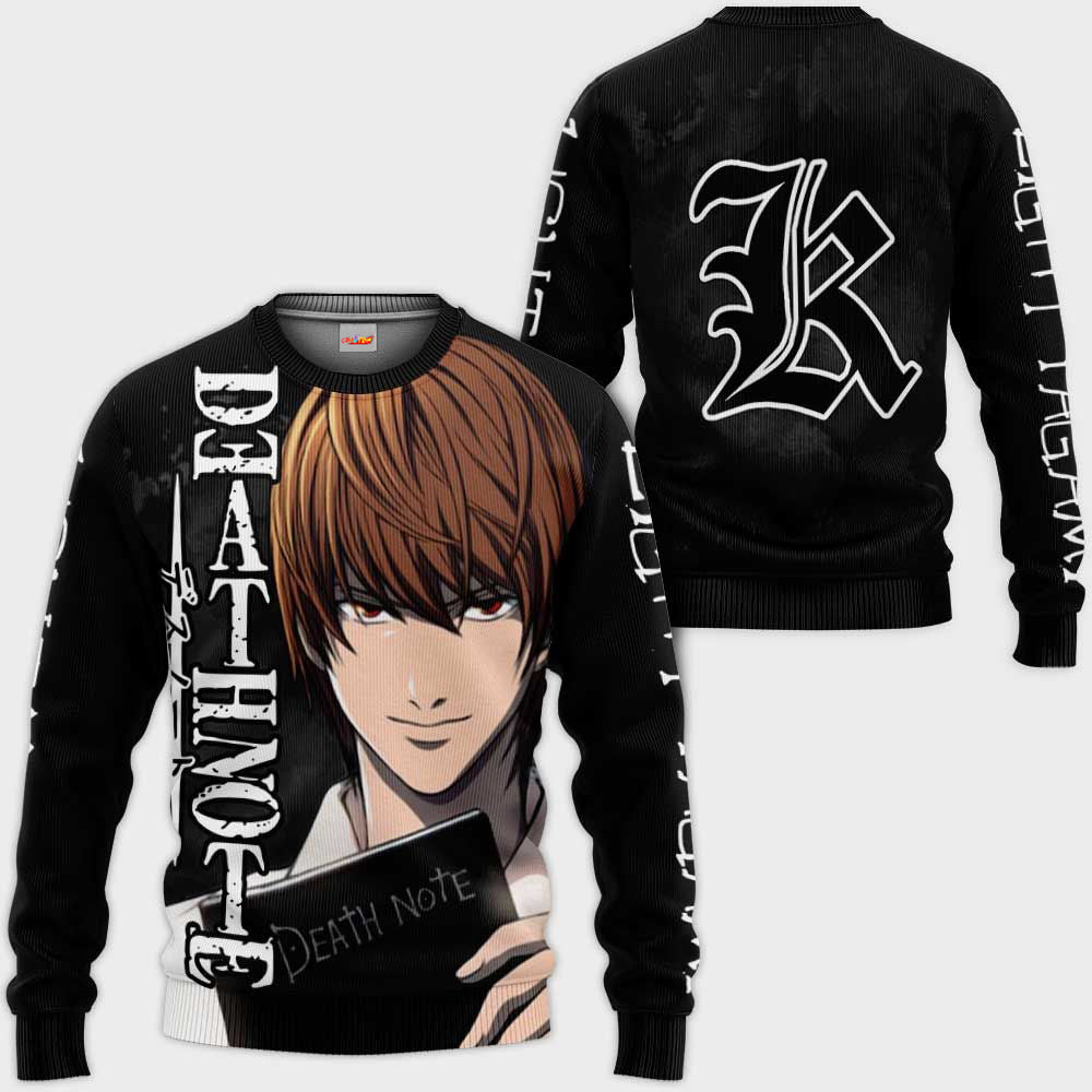 Light Yagami Death Note Hoodie Shirt