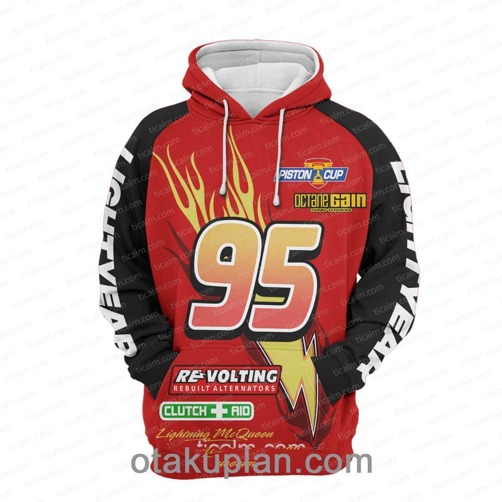 Lightning Mcqueen Pullover Hoodie