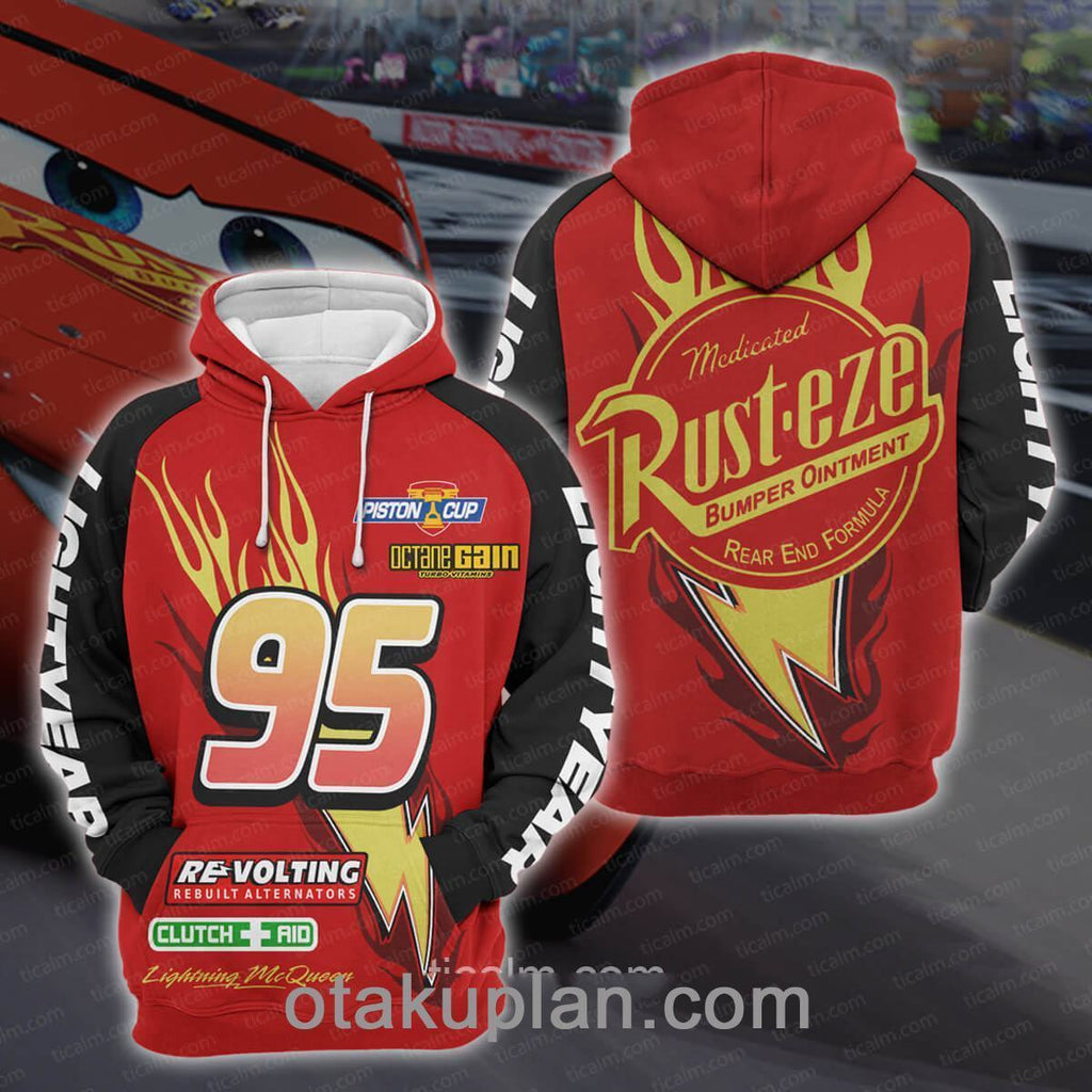 Lightning Mcqueen Pullover Hoodie