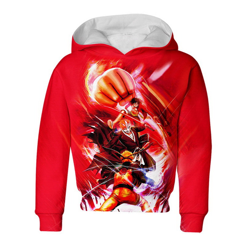 Luffy Anime and Ichigo Hoodie / T-Shirt