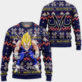 Majin Vegeta Christmas Sweater Dragon Ball Hoodie Shirt