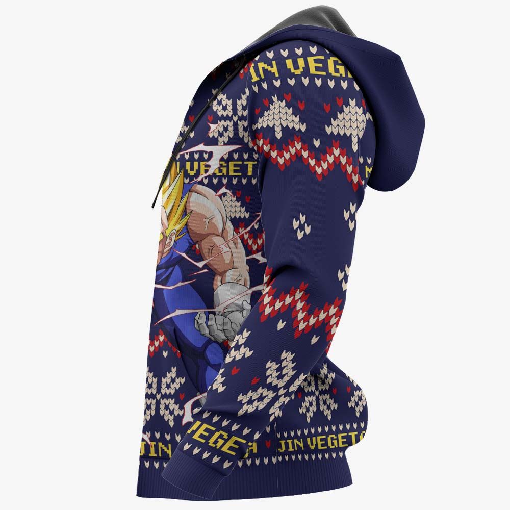 Majin Vegeta Christmas Sweater Dragon Ball Hoodie Shirt