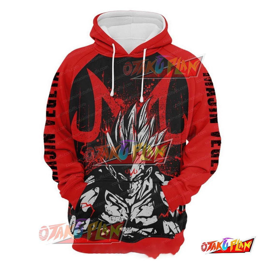 Majin Vegeta Pullover Hoodie