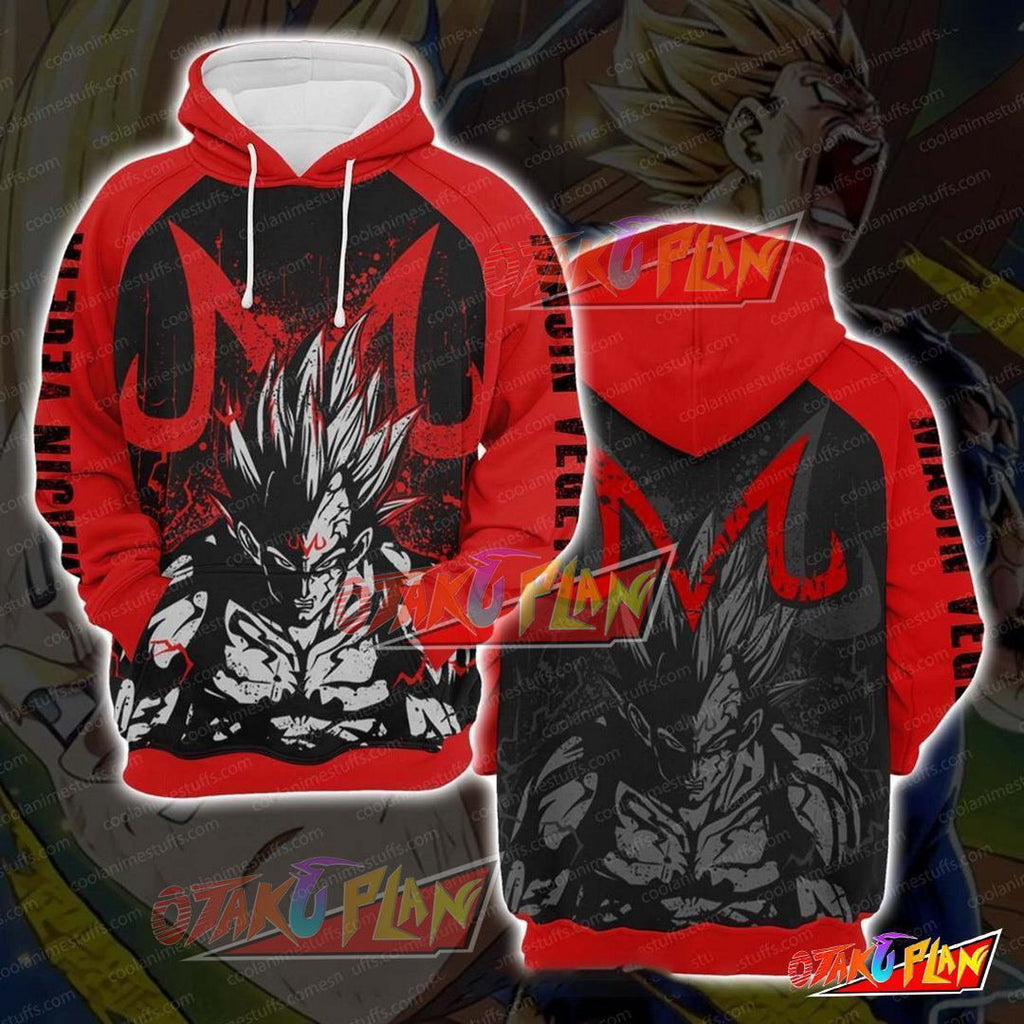 Majin Vegeta Pullover Hoodie