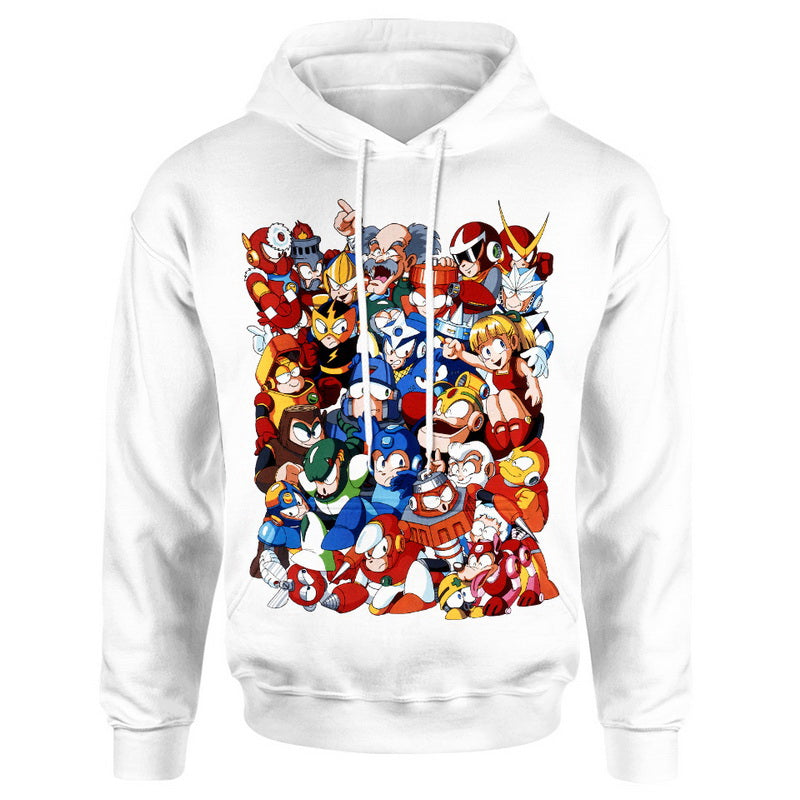 Mega Man 3 Group Hoodie / T-Shirt