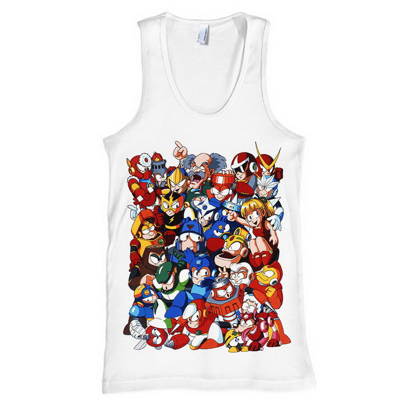 Mega Man 3 Group Hoodie / T-Shirt