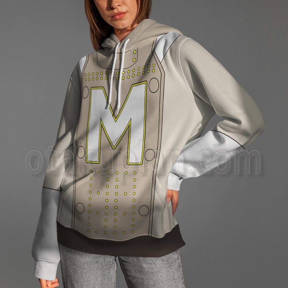 Megamind Metro Man Combat Uniform Cosplay Hoodie