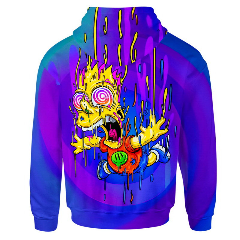 Melting Bart Simpson Hoodie / T-Shirt