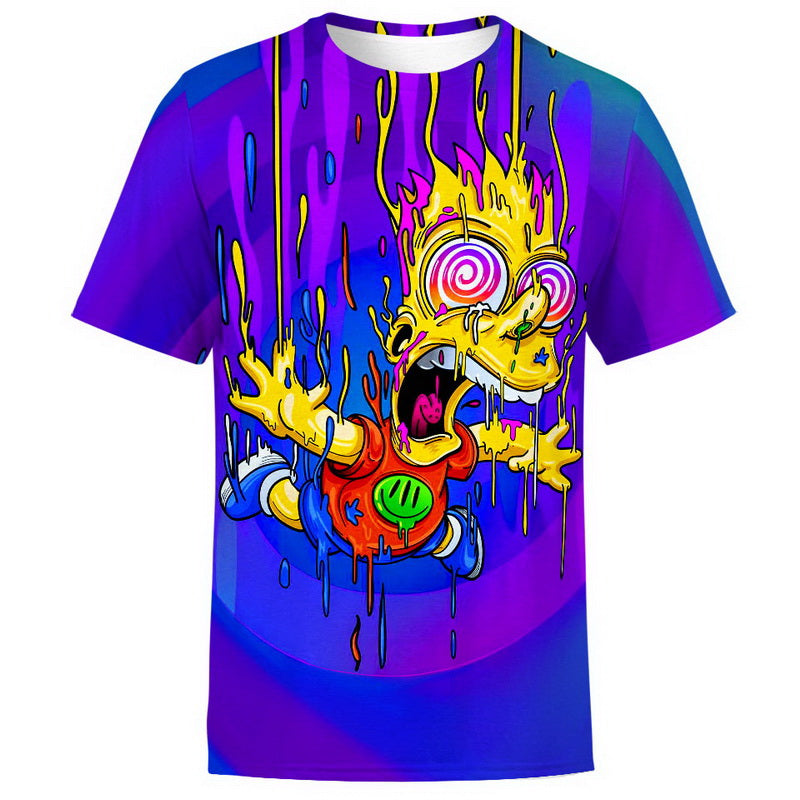 Melting Bart Simpson Hoodie / T-Shirt
