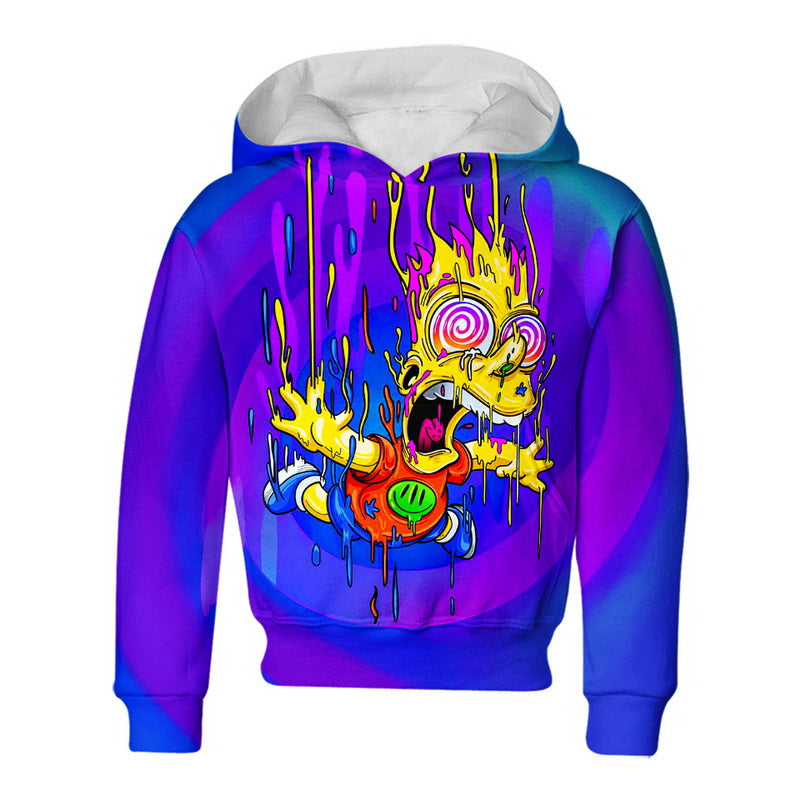 Melting Bart Simpson Hoodie / T-Shirt
