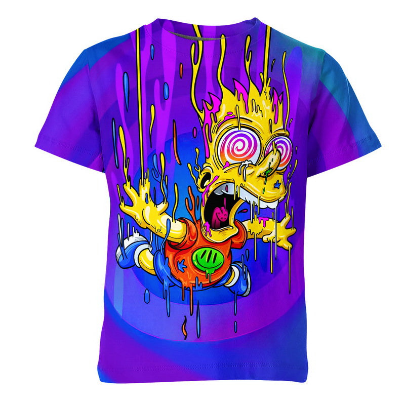 Melting Bart Simpson Hoodie / T-Shirt