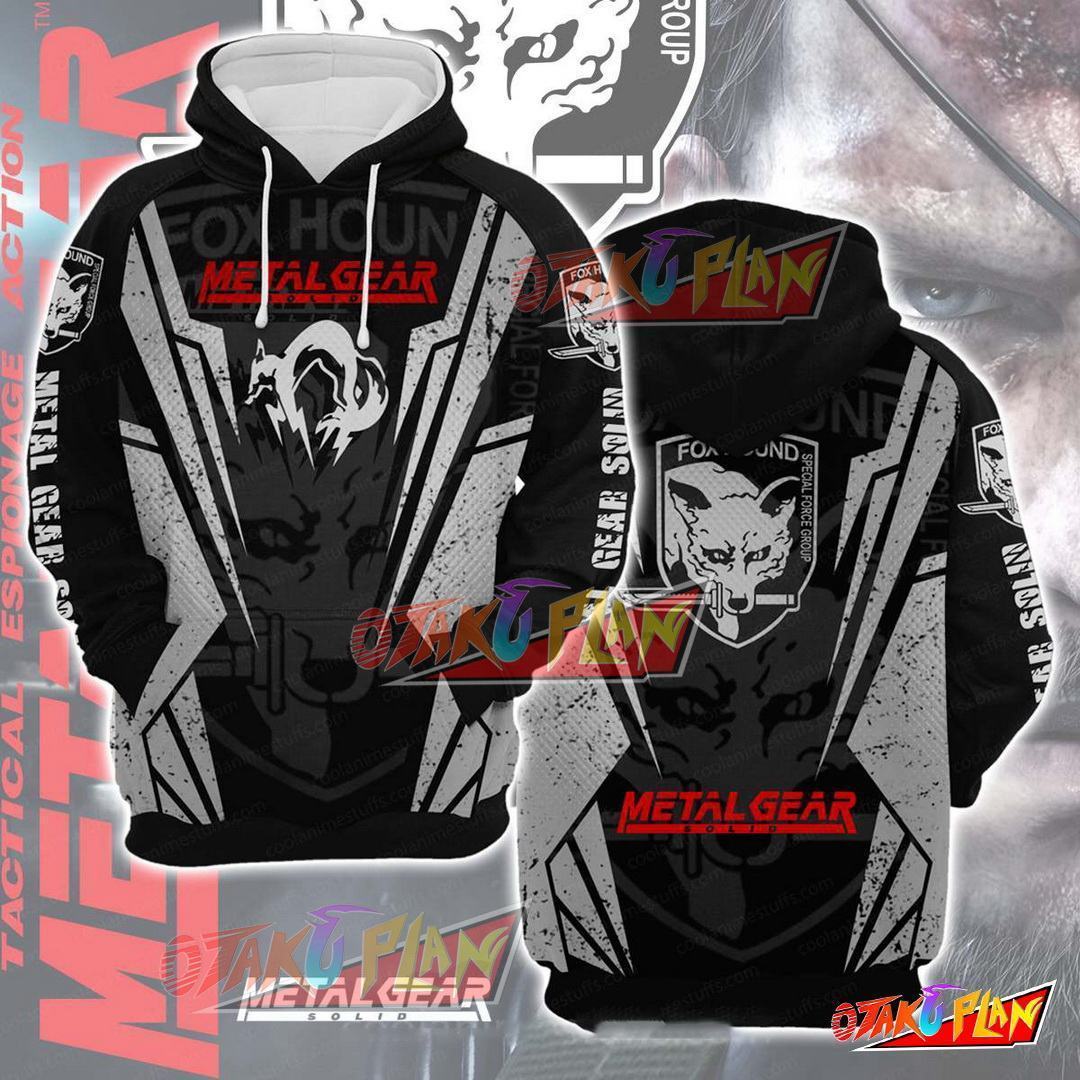 Metal Gear Solid Fox Hound Pullover Hoodie