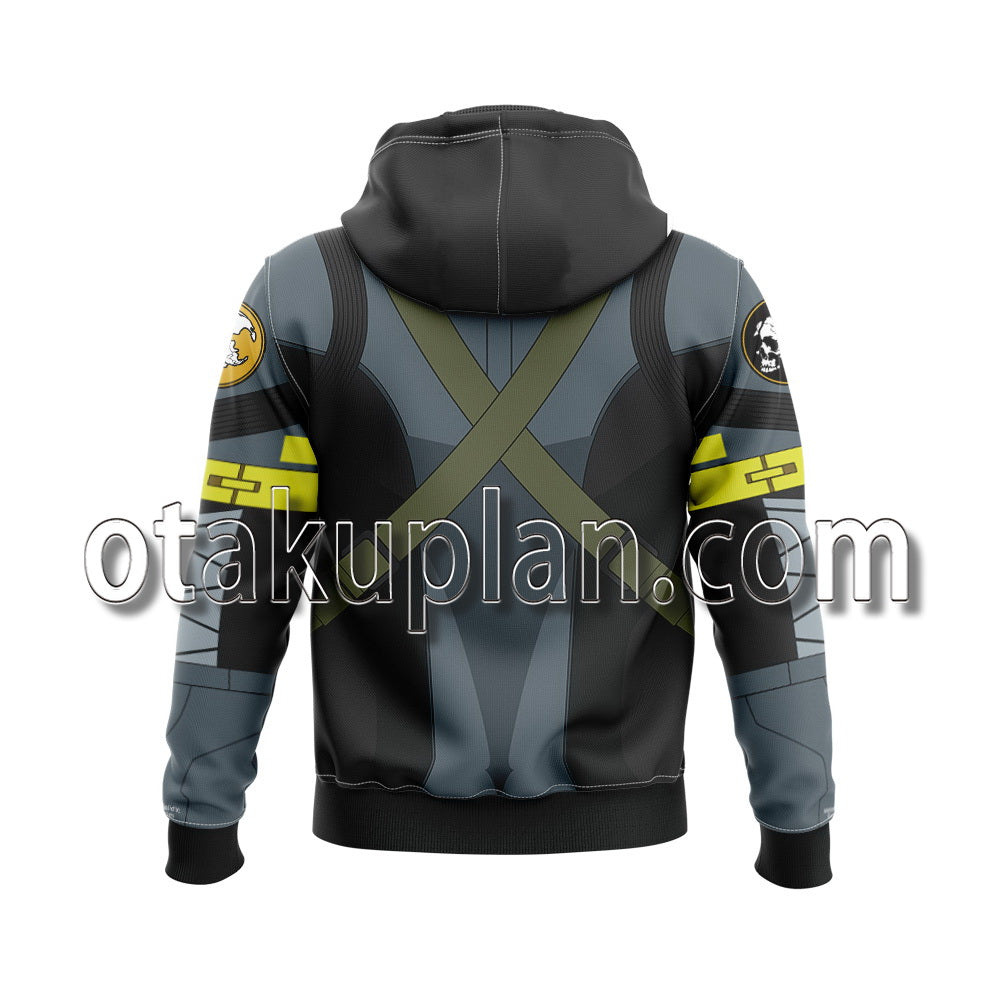 Metal Gear Solid V Ground Zeroes Big Boss Cosplay Hoodie