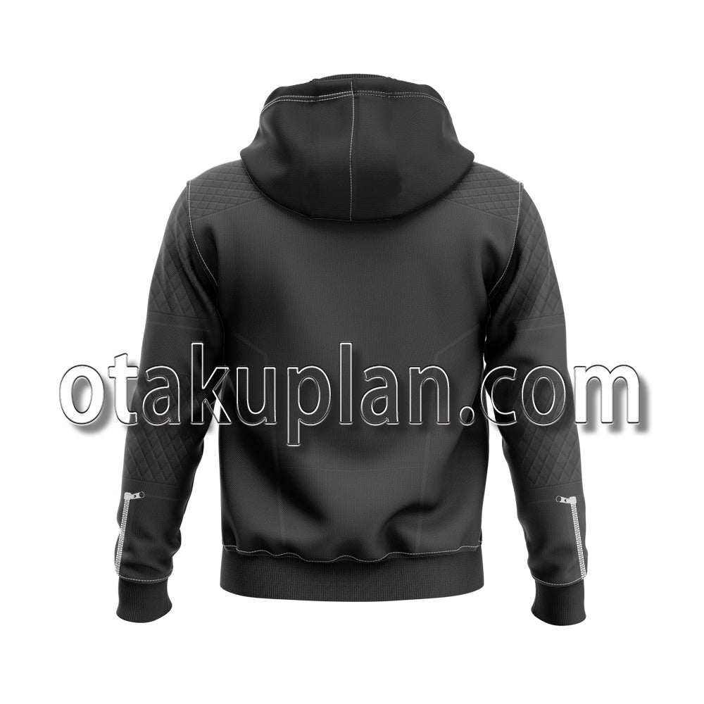 Metal Gear Solid V The Phantom Pain Big Boss Leather Jacket Cosplay Hoodie