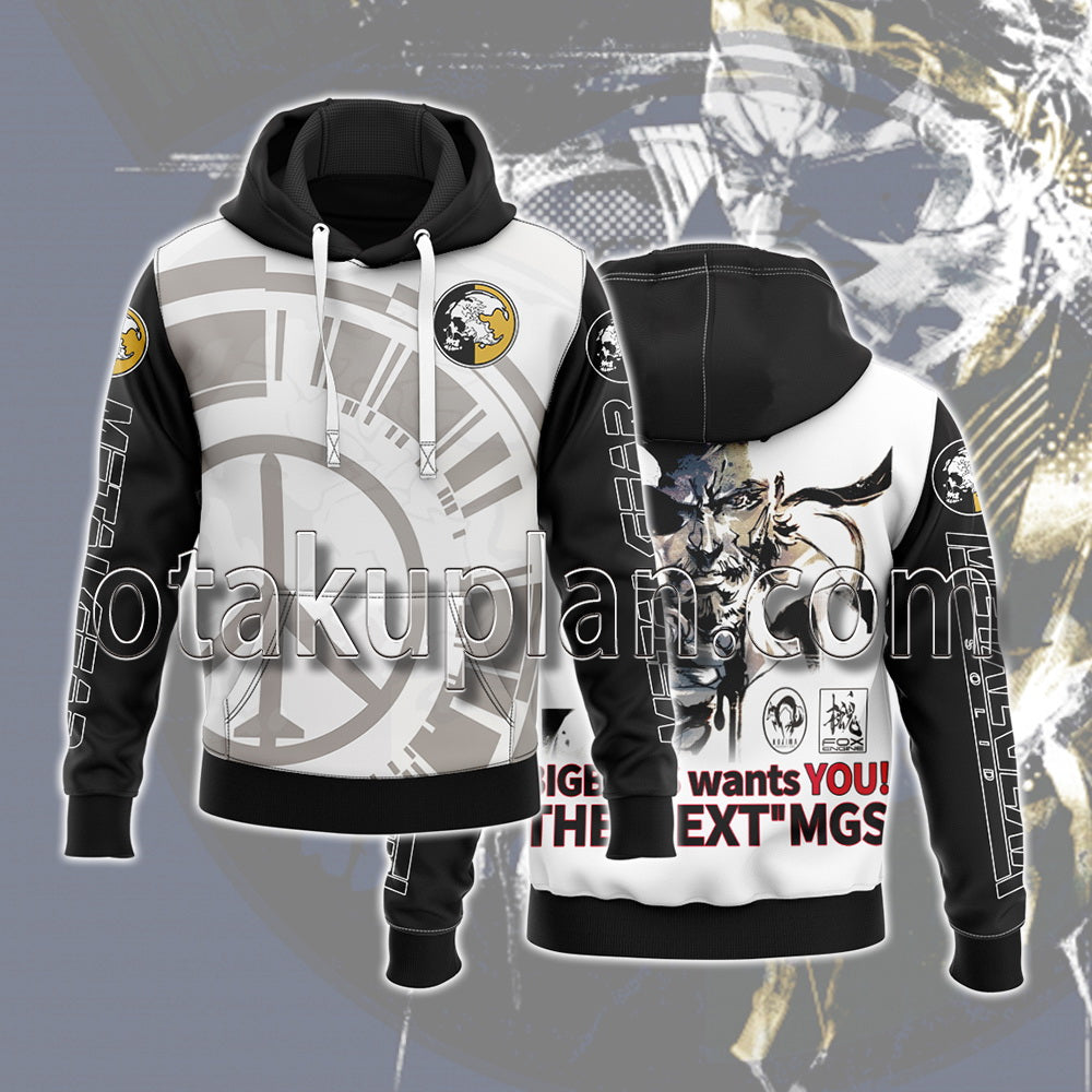 Metal Gear Solid V The Phantom Pain Bigboss Wants You! Cosplay Hoodie