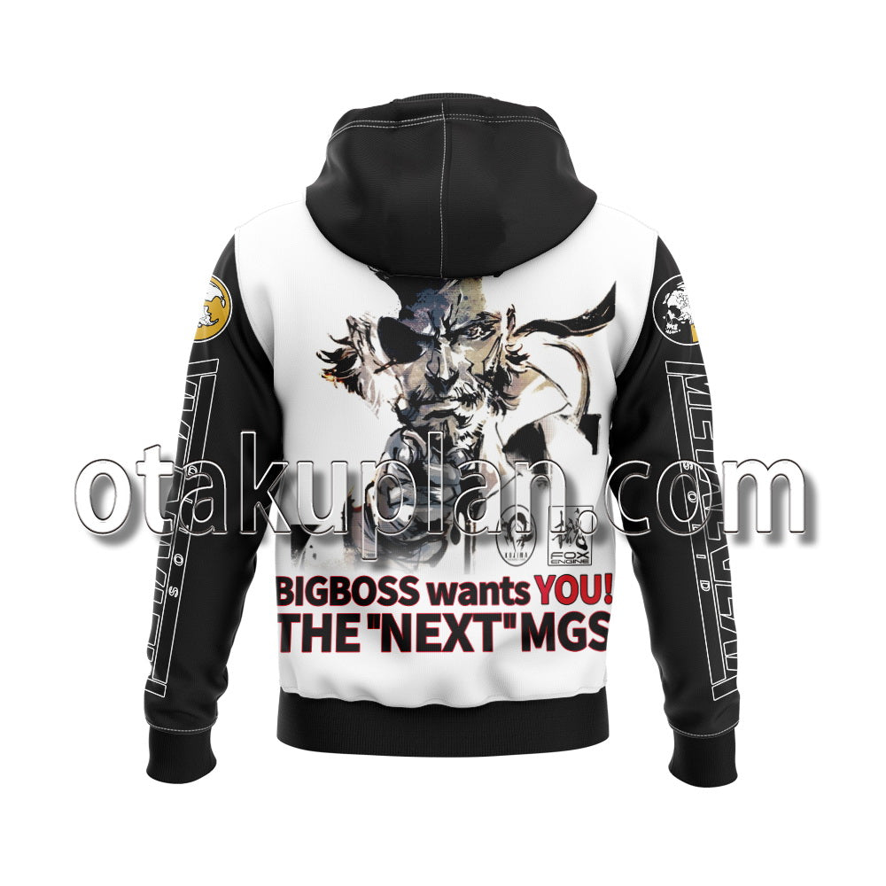 Metal Gear Solid V The Phantom Pain Bigboss Wants You! Cosplay Hoodie