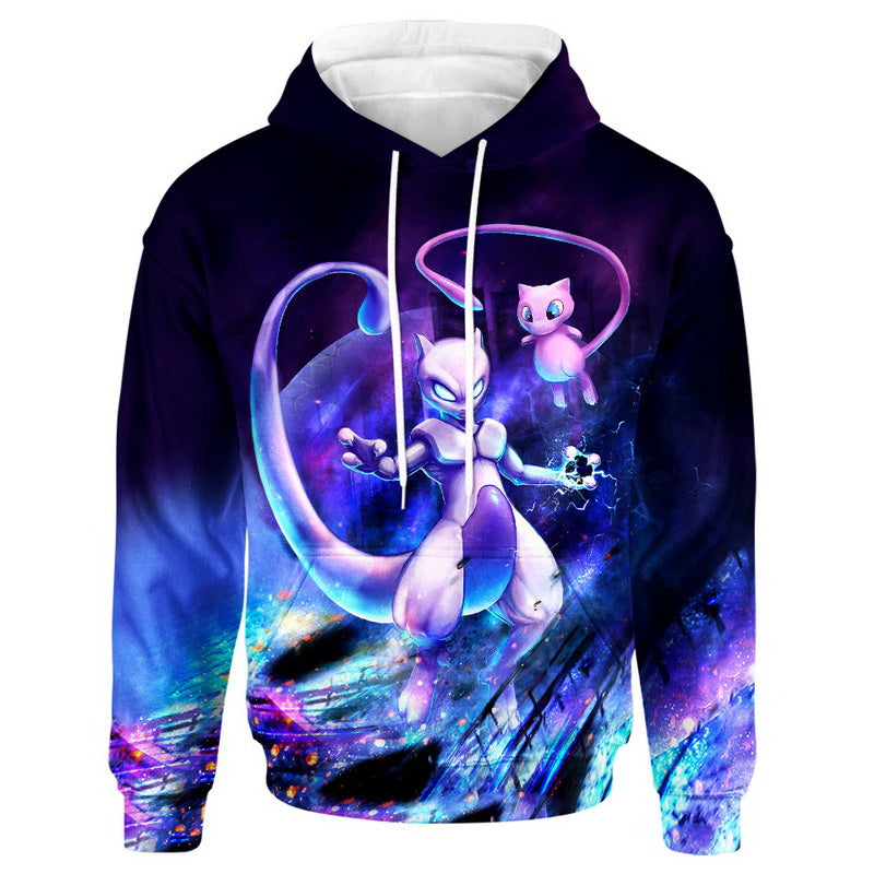 Mewtwo Psychic Attack Hoodie / T-Shirt