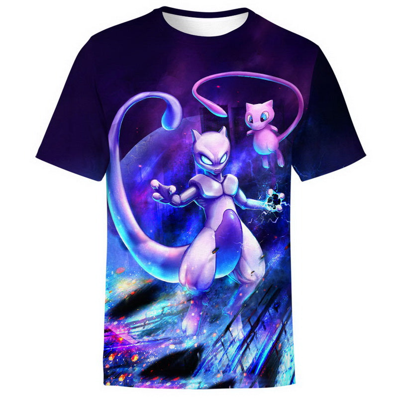 Mewtwo Psychic Attack Hoodie / T-Shirt