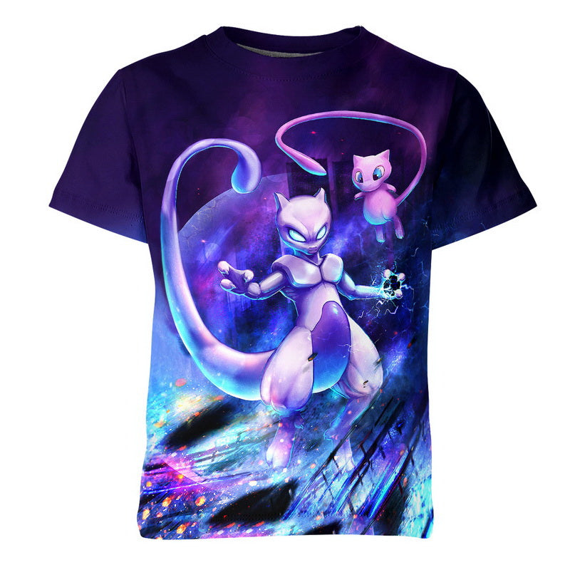 Mewtwo Psychic Attack Hoodie / T-Shirt