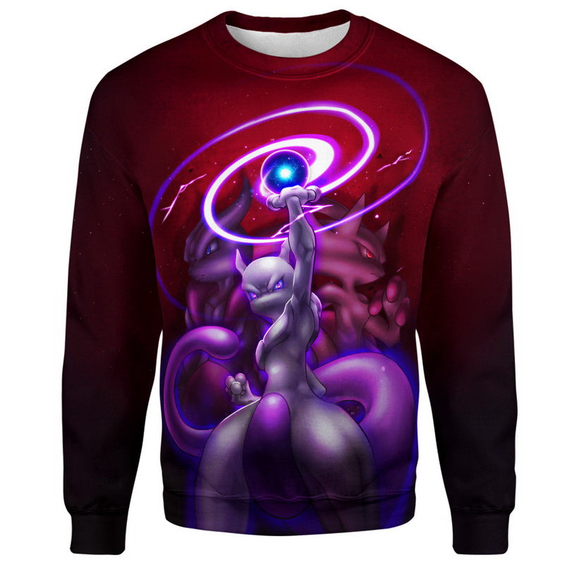 Mewtwo The Worlds Most Powerful Hoodie / T-Shirt