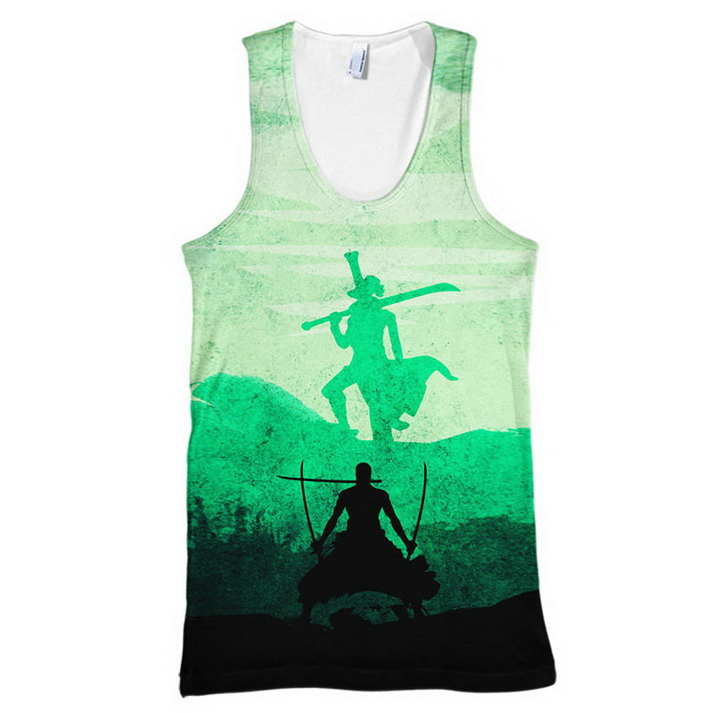 Mihawk And Zoro Hoodie / T-Shirt