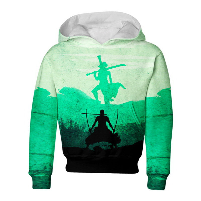 Mihawk And Zoro Hoodie / T-Shirt
