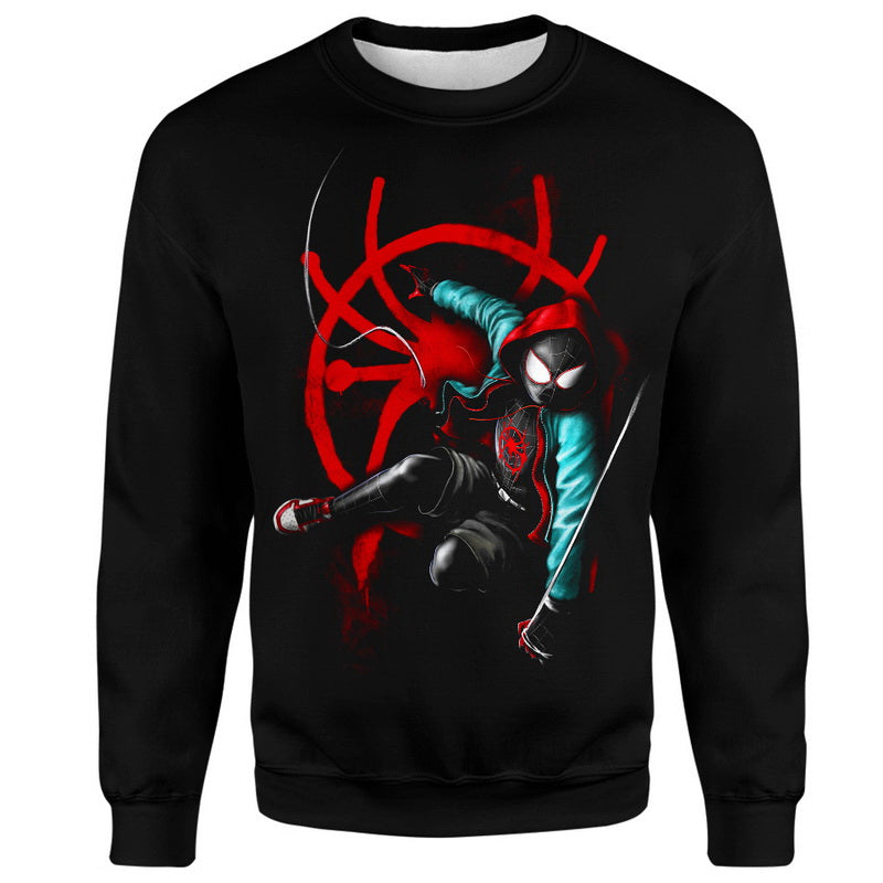 Miles Morales Spider Hero Hoodie / T-Shirt