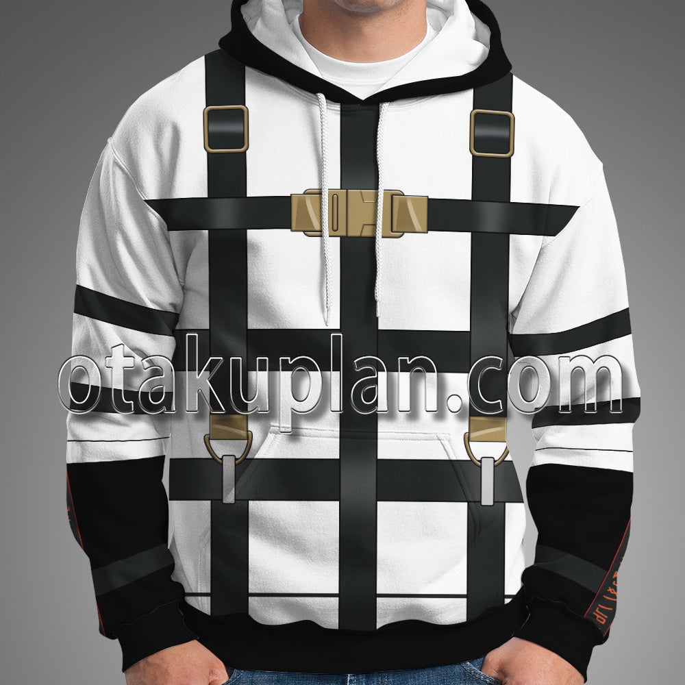 MILGRAM Fuuta Kajiyama Prison Uniform Cosplay Hoodie