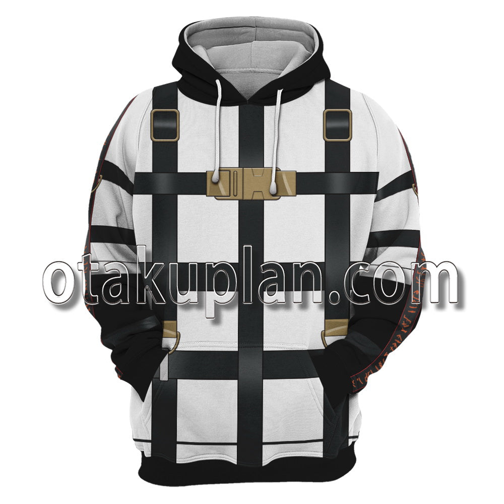 MILGRAM Fuuta Kajiyama Prison Uniform Cosplay Hoodie